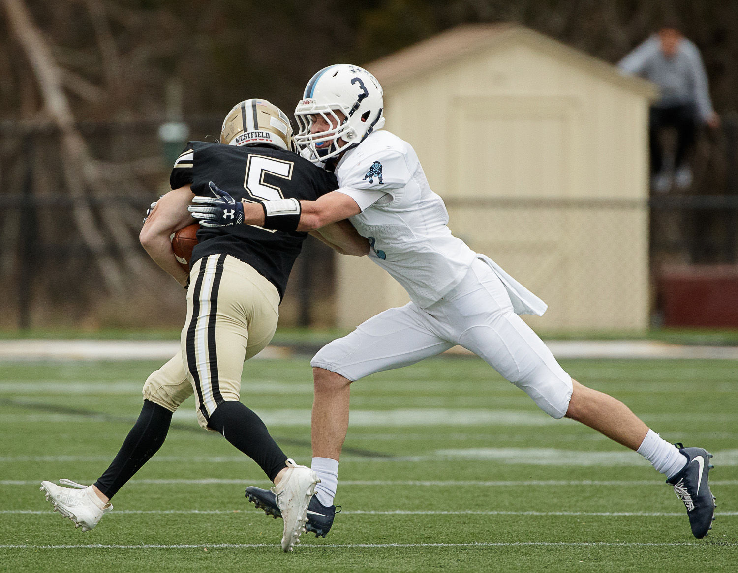 Yorktown football region final action 4